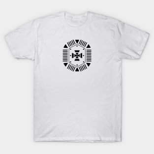 Aztec shield motif T-Shirt